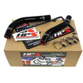 HPS Performance Black Reinforced Silicone Radiator Hose Kit Coolant for Honda 11-16 CRZ