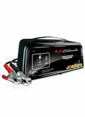 The Schumacher Electric 50A Automatic Battery Charger/Engine Starter is built with a rugged heavy-duty steel case and features 10A boost and 62A charge/maintain modes making it reliable and perfect for cars RVs SUVs and trucks.