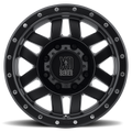 XD128 18X9 5X5.0 S-BLK 18MM