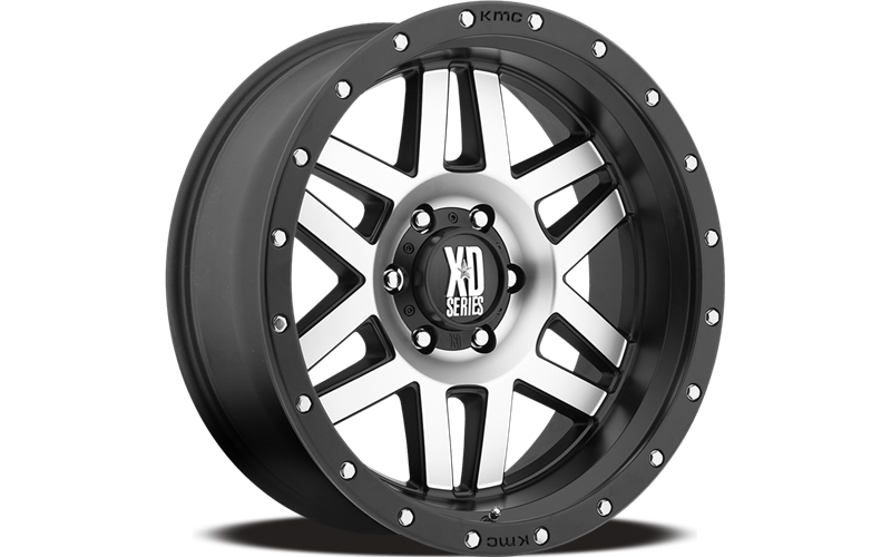 XD128 18X9 5X5.0 S-BLK 18MM