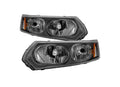 xTune Saturn ION Sedan only 03-07 OEM Style Headlights - Black HD-JH-SAION-4D-BK