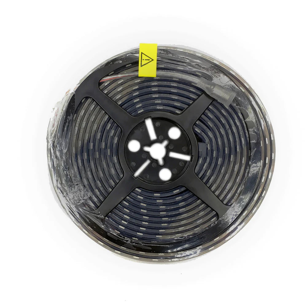 ~(1 lbs. 9X9X1)~ LED Light Strip 16 Feet Amber Quake LED