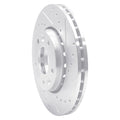 DFC 20-25 Nissan Sentra Front Right Drilled & Slotted Silver Brake Rotor