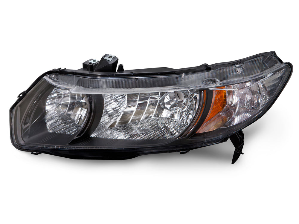 LH H/LMP LENS/HOUSING; CPE; 5 SPEED MANUAL/AUTO TRANS; W/CLEAR SGNL LENS CIVIC 201011