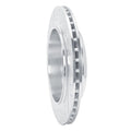DFC 11-25 Dodge Durango Rear Right Drilled & Slotted Silver Brake Rotor