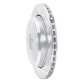 DFC 11-25 Dodge Durango Rear Right Drilled & Slotted Silver Brake Rotor