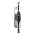 DFC 11-25 Dodge Durango Rear Left Drilled & Slotted Silver Brake Rotor
