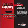 All Balls Racing 16-21 Honda Pioneer 1000 Rack Tie Rod Kit - Left