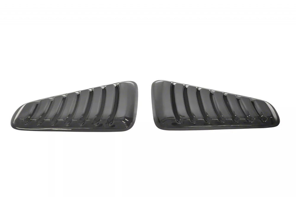 QTR WIN CVR LOUVERED SMK