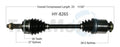 CV AXLE SHAFT
