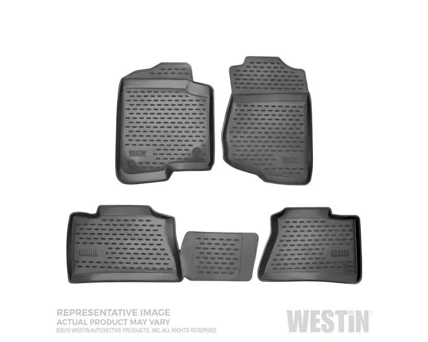 ~(8 lbs. 32X24X3)~ Colorado/Canyon Crew Cab 2015-2019 Profile Floor Liners Front and 2nd Row