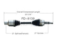 NEW CV AXLE