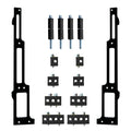 Spark Plug Wire Loom SBC Black Vertical Style