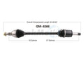 NEW CV AXLE