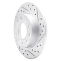 DFC 02-06 Audi A4 (USA/Canada) Rear Right Drilled & Slotted Geoperformance Rotor
