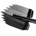 Go Rhino Xventure Gear Sharktooth Stackable Shovel - Textured Black
