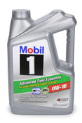 Mobil 1 Synthetic Oil 0w16 Case 3x5 Quart Jug