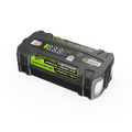 JUMP STARTER W/ LIFEPO4 SAFETY BATTERY 2250 AMP GAS/DIESEL GREY/GREEN