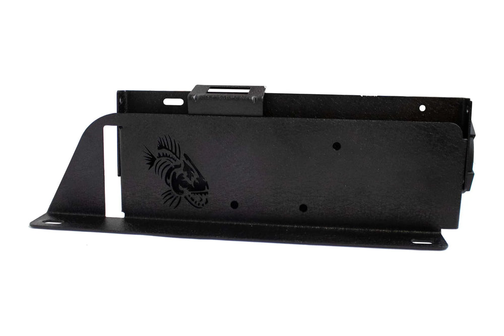 0718 WRANGLER UNLIMITED REAR TRUNK COMPRESSOR MOUNT(FITS ARB/VIAIR 4XXC SERIES COMPRESSORS) BLACK
