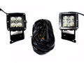 2 X 12W CREE SQUARE CUBE LIGHT + L10 JEEP JK 0713 BRACKET