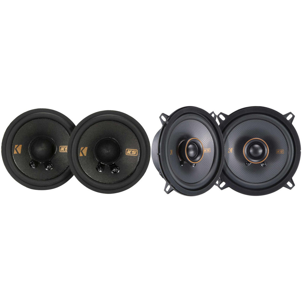 KSC50 5.25 (130mm) Coax Speakers w/.75 (20mm) tweeters 4ohm RoHS Compliant