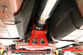 BMR 08-17 Challenger Front Driveshaft Safety Loop - Red