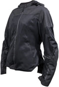 Speed and Strength Starstruck Mesh Jacket Black Womens - XL