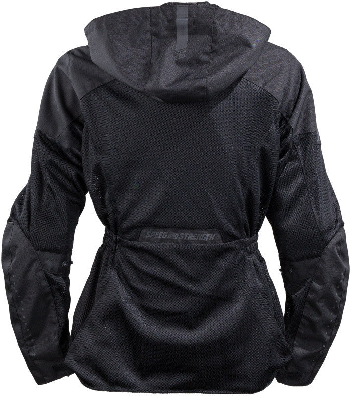 Speed and Strength Starstruck Mesh Jacket Black Womens - 2XL