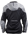 Speed and Strength Starstruck Mesh Jacket Grey/Black Womens - XL