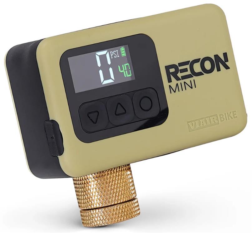 RECON MINI DIGITAL RECHARGEABLE AIR COMPRESSOR(120PSI AUTOPRESET)WITH PRESTA VALVE CHUCK