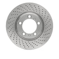 DFC 99-23 Porsche 718 Boxster Right Front Drilled Brake Rotor
