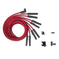 Super Conductor Spark Plug Wire Set Multi-Angle Plug Hei Cap For Engines With Late-Model Type (Hei Spark Plug Top) Distributor Caps 90 Degree Distributor Boots And Terminals Included MSD Ignition
