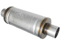 aFe MACH Force-Xp 409 SS Muffler 3in Center/Center 14in L x 6in Dia - Round Body