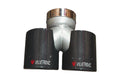 Universal Exhaust Tips 2.5" Single to Dual Carbon Fiber VTD.TIP.SD.63MM
