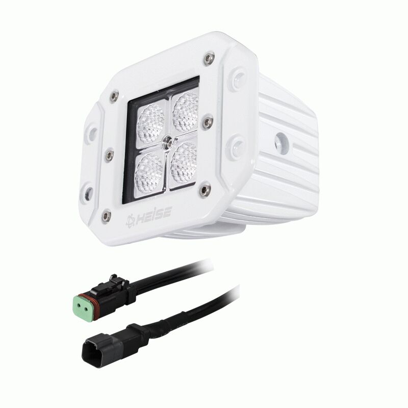 3IN MARINE CUBE LIGHT - FLUSH MOUNT - 4 LED