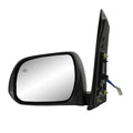 1314 SIENNA/TXT BLK W/PTM COVER/FOLDAWAY/W/O SPOT MIRROR/HEATED POWER