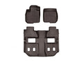 WeatherTech 18-23 Chevrolet Traverse w/2nd Row Bench or Bucket Rear FloorLiner HP - Cocoa