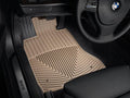WeatherTech 09-11 BMW 7-Series (F01/F02) Front and Rear Rubber Mats - Tan