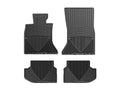 WeatherTech 14+ BMW 5-Series Front and Rear Rubber Mats - Black