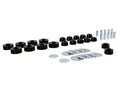 Whiteline W93447 Front and Rear Body Mount Bushings; Fits Toyota 4Runner 84-89