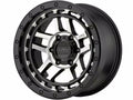 ~(40 lbs. 21X21X11)~ RECON 18x8.5 5x127.00 SATIN BLACK MACHINED (18 mm)