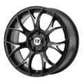 MR126 18X9.5 BLANK G-BLK MILL 40MM (98-121)