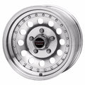 15x8 W/5 Silver Spun
