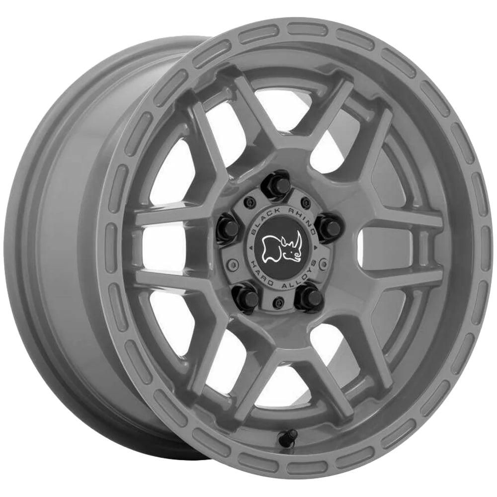 Wheel Pros Black Rhino Hard Alloys BR BATONA 19X8 5X112 20 66 BTL GRAY 1980BTA205112G66