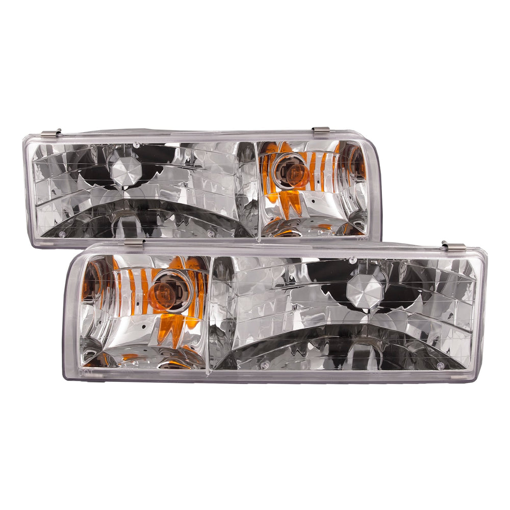 RH HEADLAMP ASSY COMPOSITE; TOWN CAR 9597