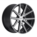 ~(32 lbs. 21X21X11)~ TSW ROUGE 19x9.5 5/120 ET35 CB76.1 GUNMETAL W/MIRROR CUT FACE