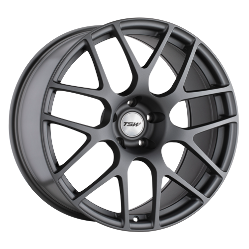 ~(28 lbs. 21X21X11)~ TSW NURBURGRING 19x9.0 5/120.65 ET50 CB70.3 MATTE GUNMETAL