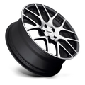 ~(30 lbs. 21X21X12)~ TSW NURBURGRING 19x10.5 5/120 ET27 CB76.1 GUNMETAL W/MIRROR CUT FACE