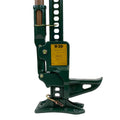 48 Hi-Lift PJ HARRAH SIGNATURE Edition Jack All Cast Model 7000 lb. Capacity (4660 Rated Capacity). Green Jack with a Brown Handle.