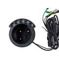 CUP HOLDER NON-CHROME WITH LIGHT,